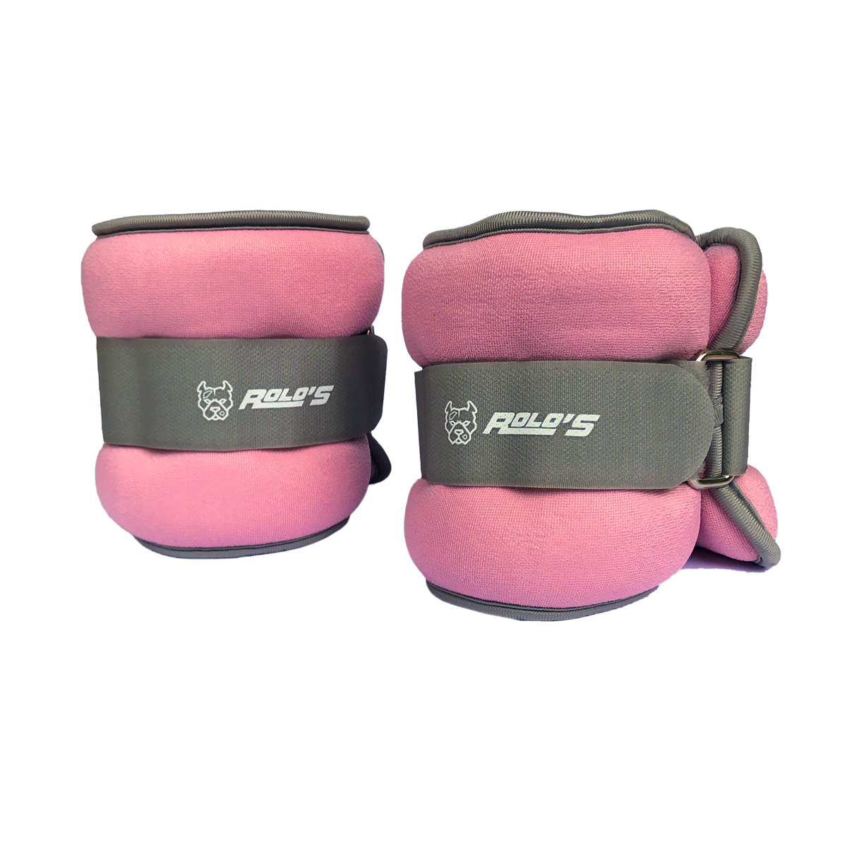 Pesas de tobillo para muñeca de dos 1 libras, paquete rosa con guantes de  gimnasio, talla XL